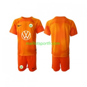 Maillot de Foot VfL Wolfsburg Gardien Enfant Troisieme 2022/23